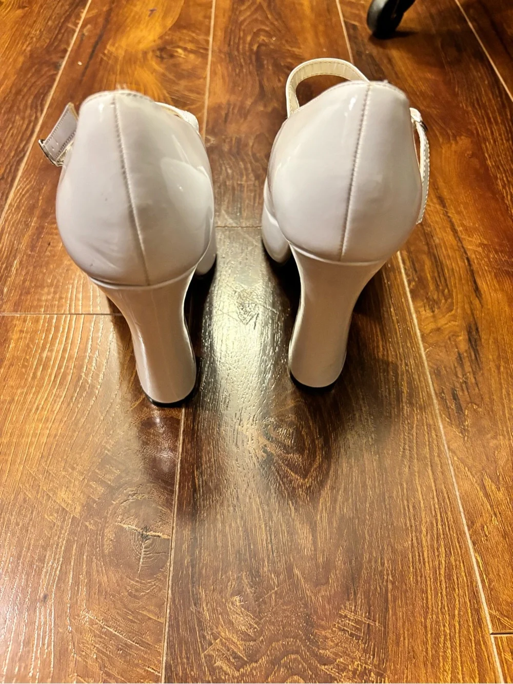 Demonia Dolly-50 White Patent Platform Mary Jane Heels Goth Lolita Pumps